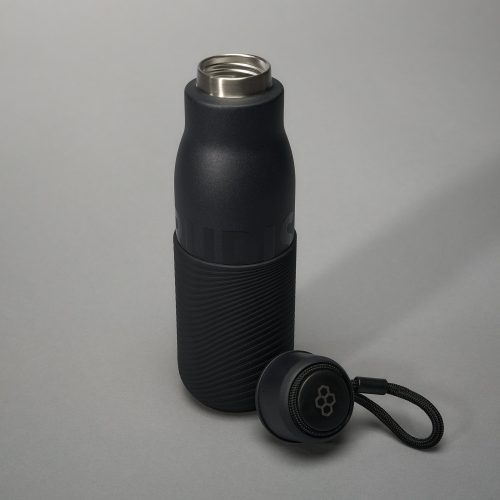 500ml Stainless Steel Water Bottle Black 0003