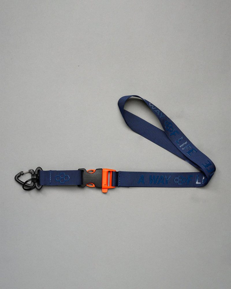 AWOL Quick Clip Lanyard Navy 001