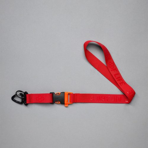 AWOL Quick Clip Lanyard Red 001