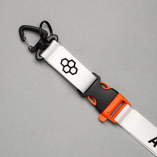 AWOL Quick Clip Lanyard White 002