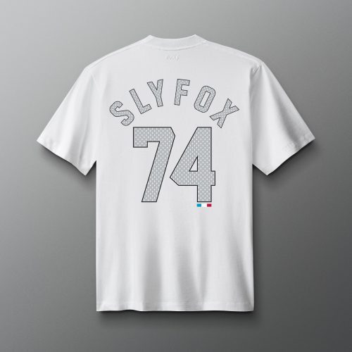 DSFTS1009 Sly Fox Signature Heavyweight Jersey T Shirt White 0002