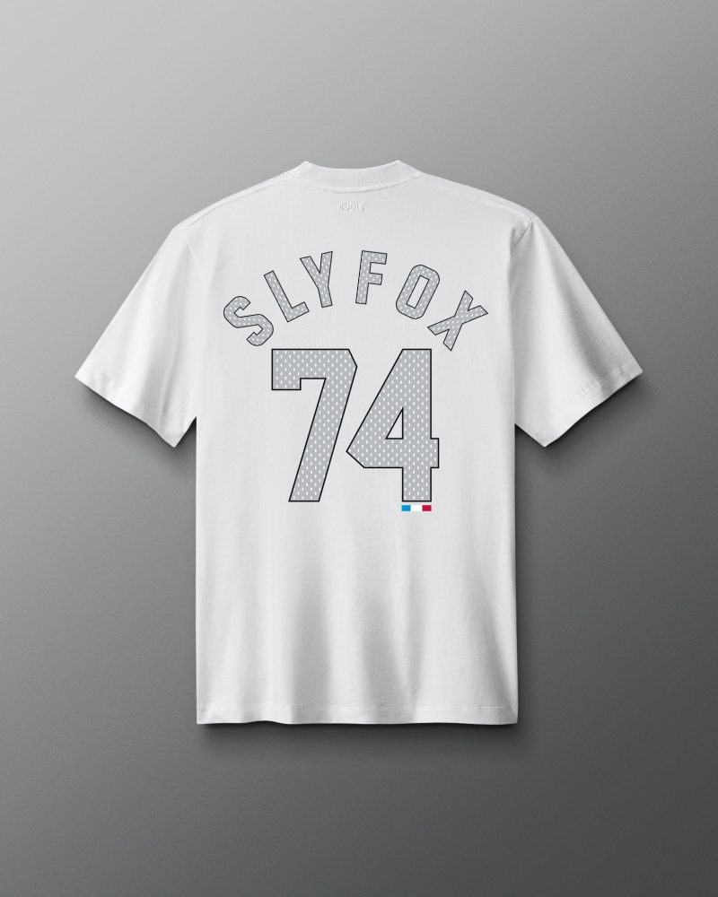 DSFTS1009 Sly Fox Signature Heavyweight Jersey T Shirt White 0002