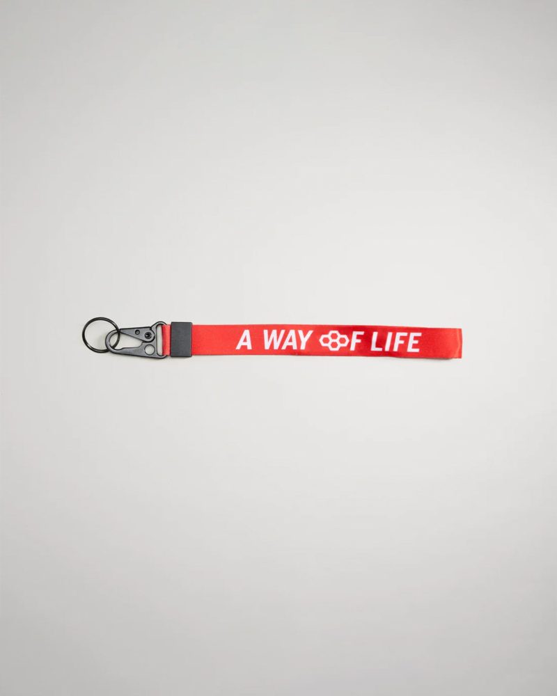 RUD AWOL Wrist Lanyard red 001