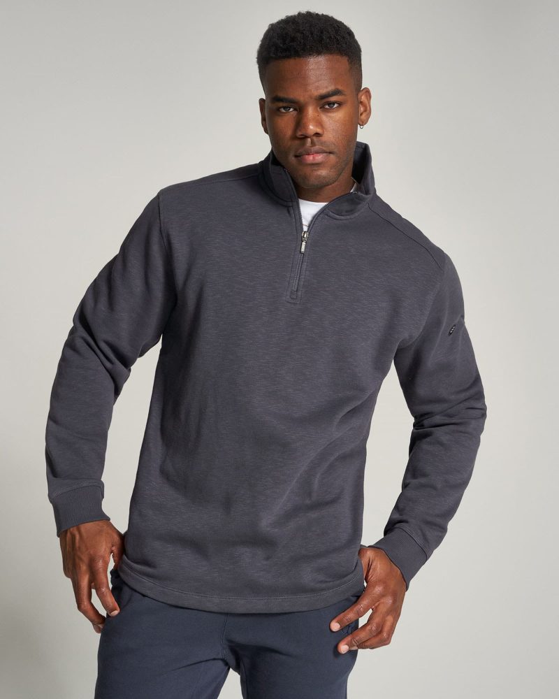 RUDIS Supply Quarter Zip Gray SUP 0021 OFP Gray 0001