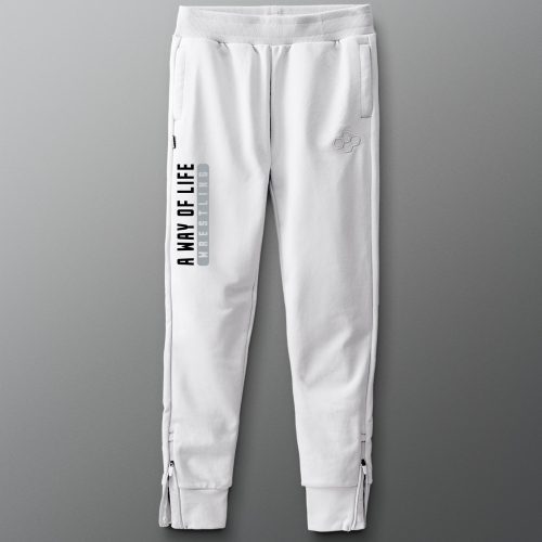 RUDJG1017 A Way Of Life Bold Jogger White 0001