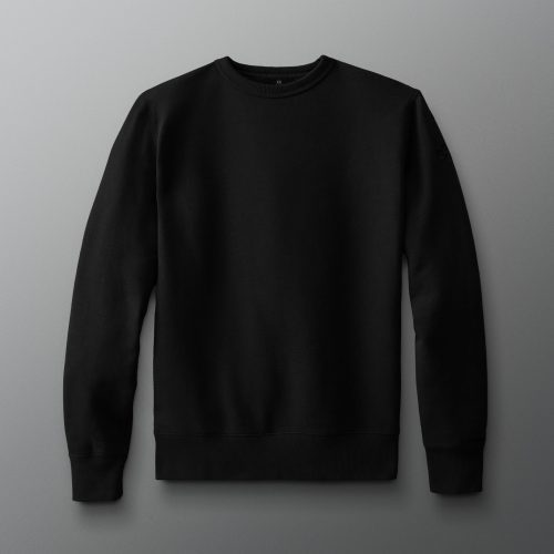 TEMCR1000 Comfort Fleece Crewneck Black 0051