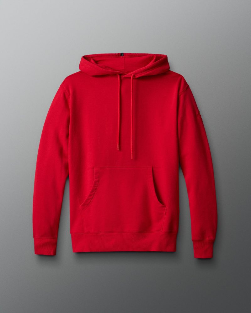 TEMHD1000 Comfort Fleece Hoodie PUP Red 0021