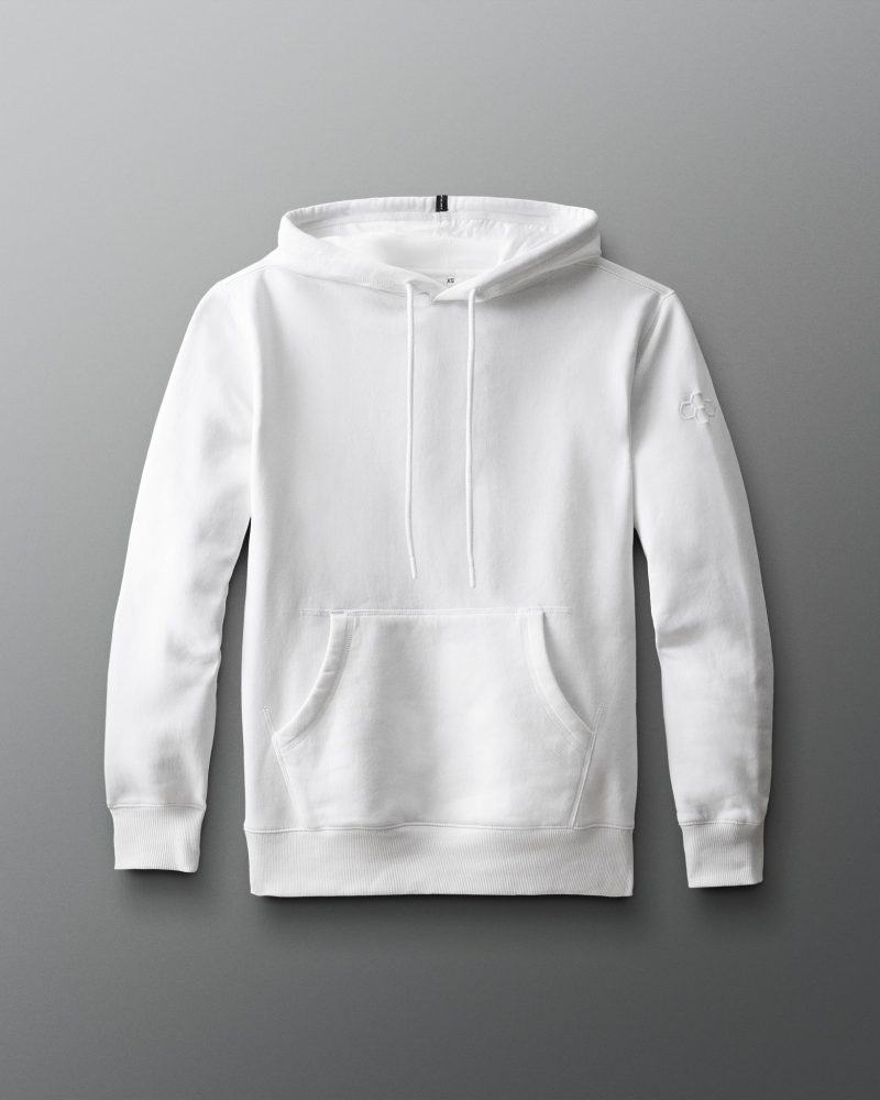 TEMHD1000 Comfort Fleece Hoodie White 0051