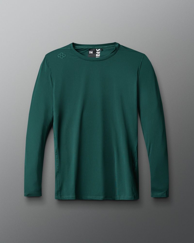 UNI TS1164 RUDIS Performance Long Sleeve PUP Emerald 0020