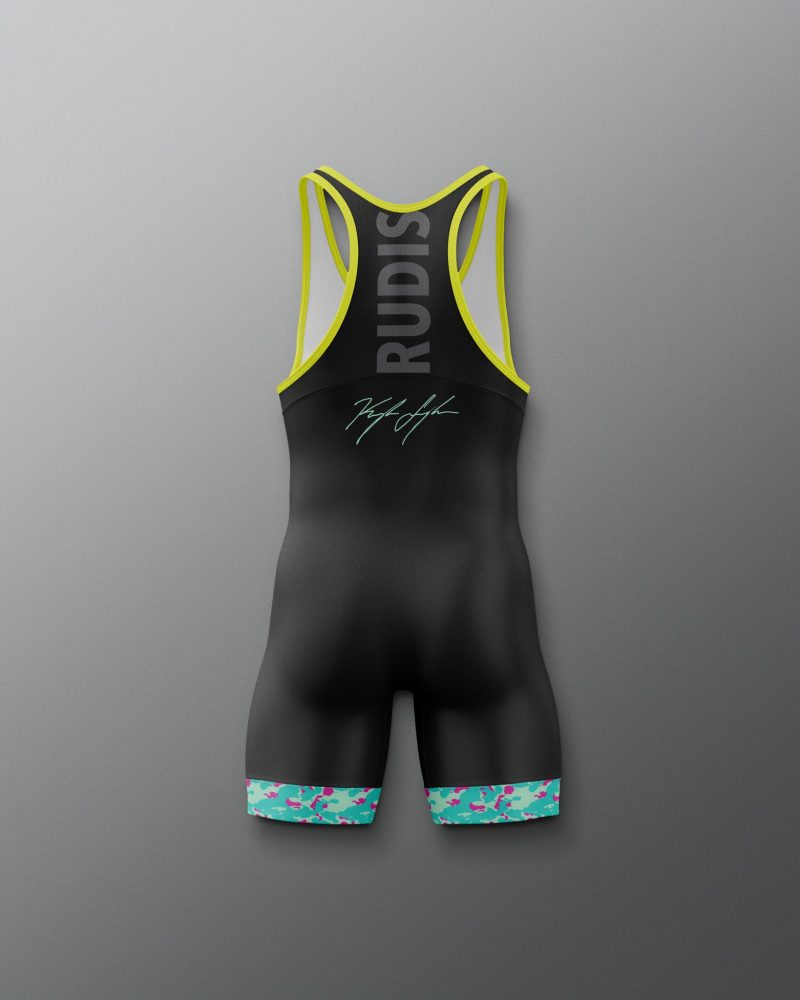 Y ATHSN1002 KS Controlled Chaos Youth Elite 2.0 Singlet Black 0002