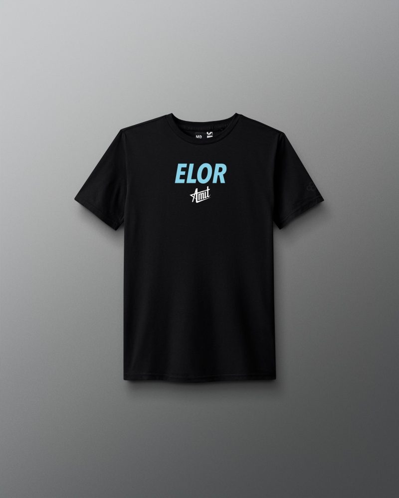 Y ATHTS1021 Elor Evergreen T Shirt Black 0001