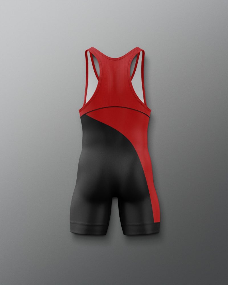 Y COHSN1019 Buckeyes Throwback Youth Singlet Red Black 0002