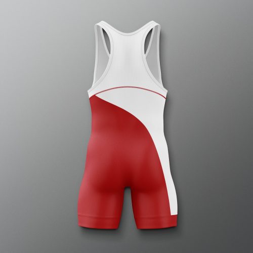 Y COHSN1019 Buckeyes Throwback Youth Singlet Red White 0002