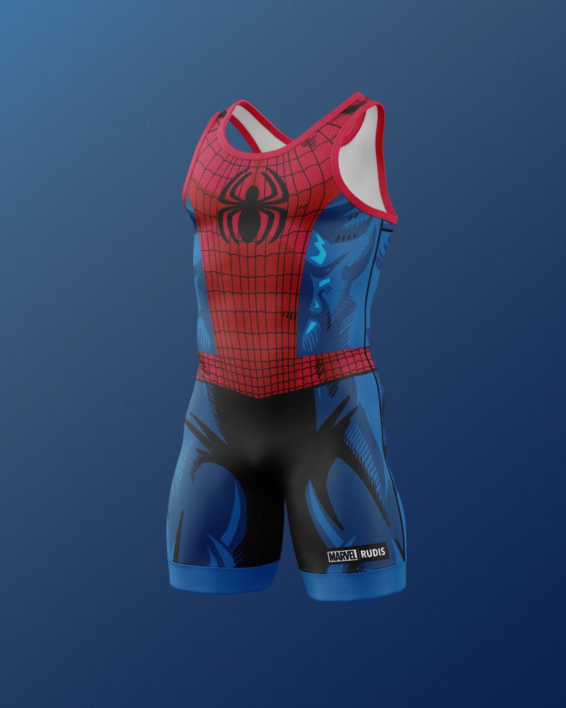 Y MRVSN1004 SPIDERMAN MSINGLET Blue 0001