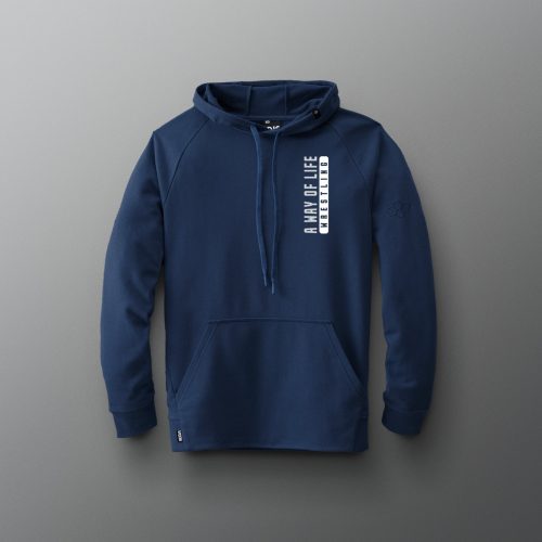 Y RUDHD1062 A Way Of Life Bold Hoodie Navy 0001