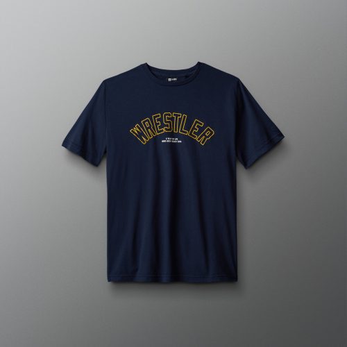 Y RUDTS1110 RUDIS Wrestler Arched T Shirt PUP Navy Yellow 0021