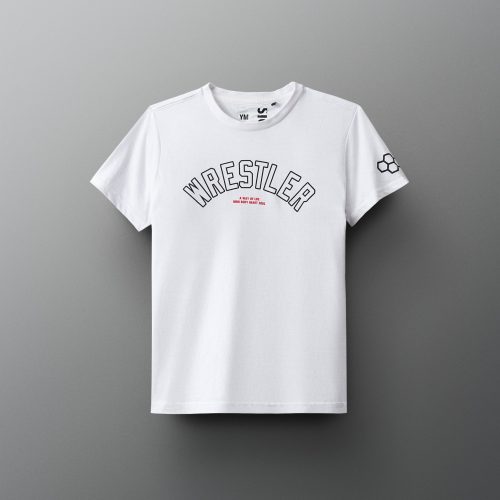 Y RUDTS1110 RUDIS Wrestler Arched Youth Tee PUP White 0021